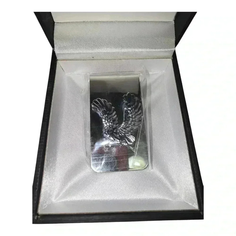 Silver Eagle Money Clip 1"×2" Sealed Open Box *READ*